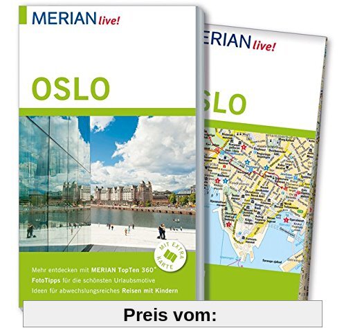 MERIAN live! Reiseführer Oslo: Mit Extra-Karte zum Herausnehmen